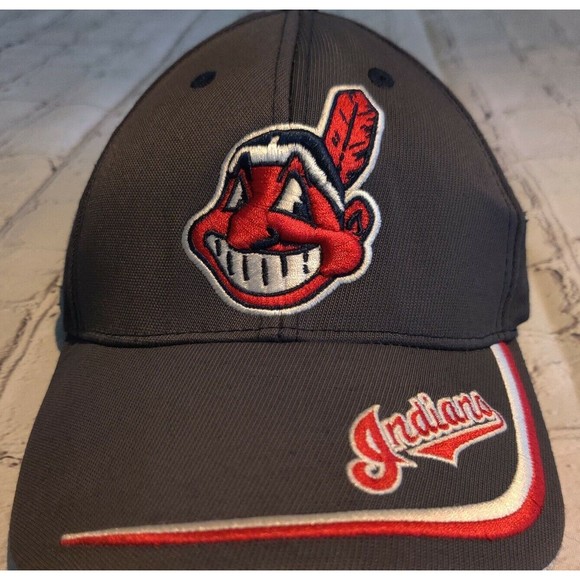 Cleveland Indians Hat Chief Wahoo Cap Adjustable Guardians Genuine Merchandise - Picture 3 of 5
